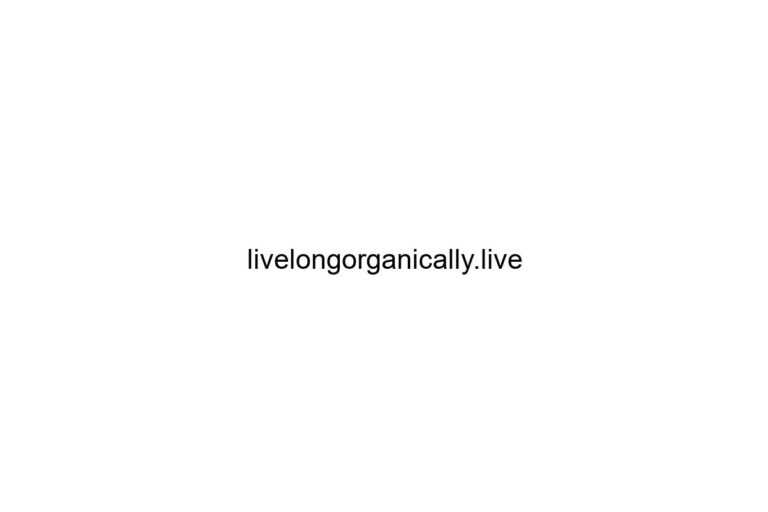 livelongorganically live