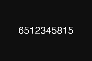 6512345815