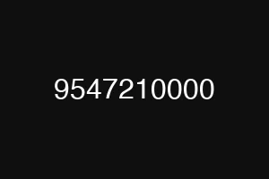 9547210000