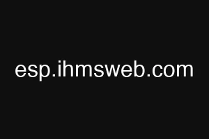 esp.ihmsweb.com