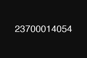 23700014054