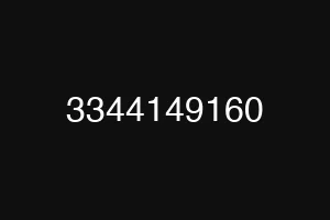 3344149160