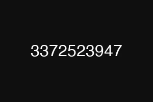 3372523947