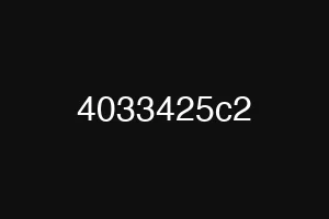 4033425c2