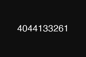 4044133261